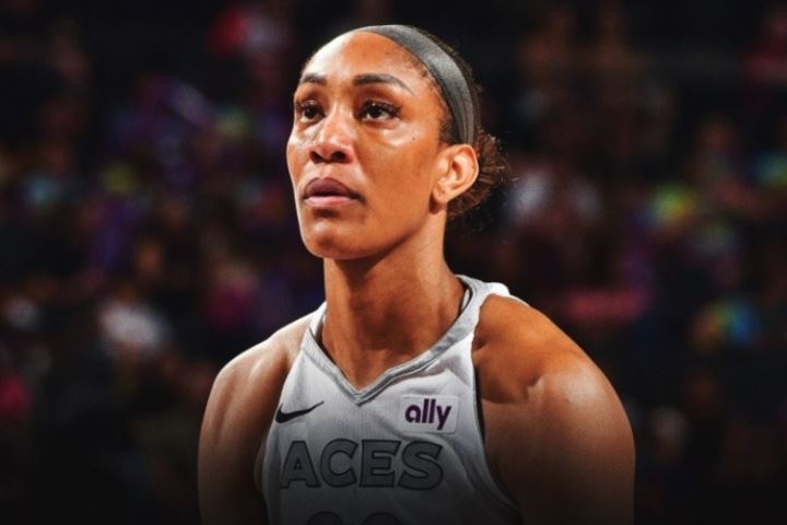 阿贾-威尔逊爆砍30分16板 对手边线球“自杀”助王牌六连胜