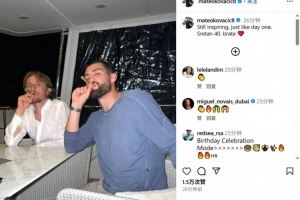 科瓦西奇晒合照为莫德里奇庆生：仍然鼓舞人心，就像第一天一样