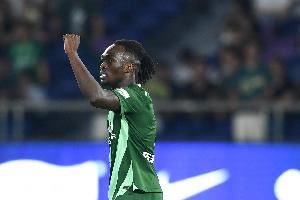 铁树开花！奥乌苏获个人赛季首球 上次进球要追溯到2024年8月11日