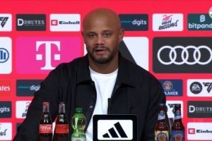 孔帕尼：达成拜仁百球对凯恩来说是伟大时刻 我们需依靠所有球员