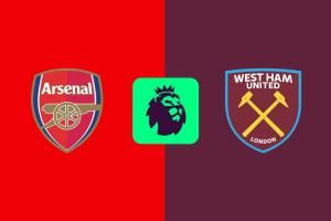 阿森纳vs西汉姆首发：埃泽、厄德高先发，马丁内利、苏维门迪替补