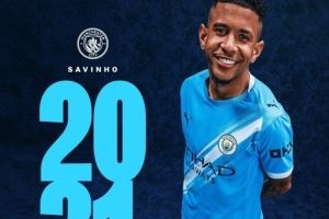 萨维尼奥：很高兴能和世界最佳俱乐部曼城续约，希望赢得更多奖杯